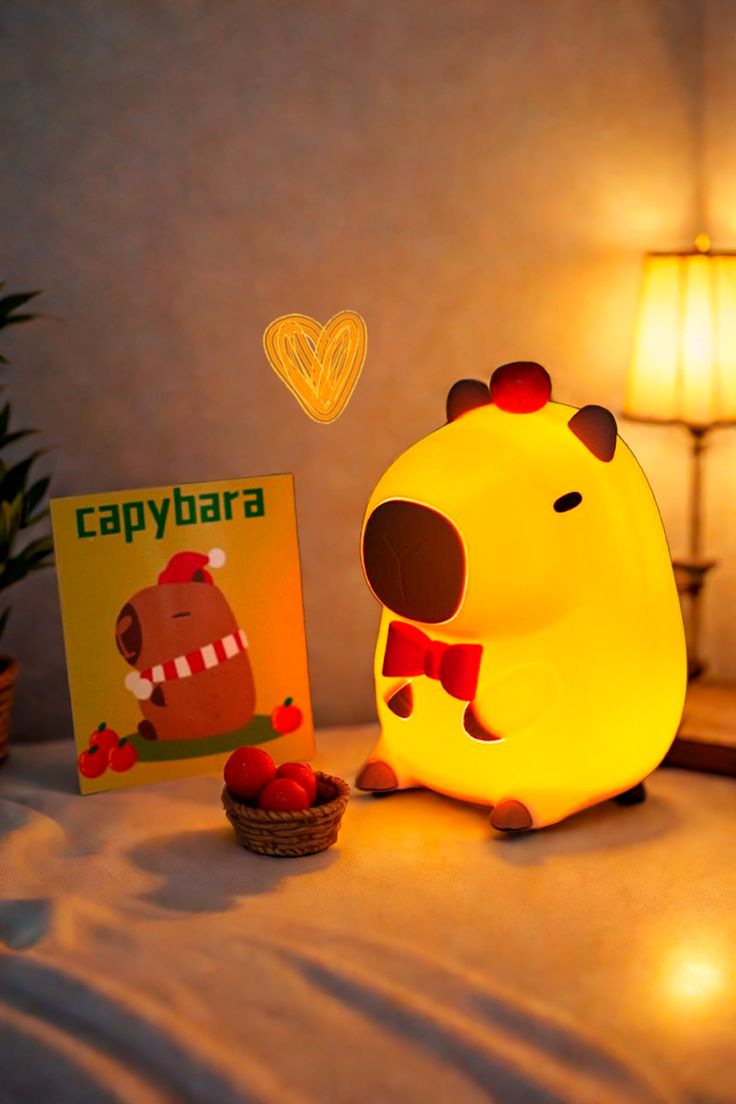 Silicone Capybara Night Lamp