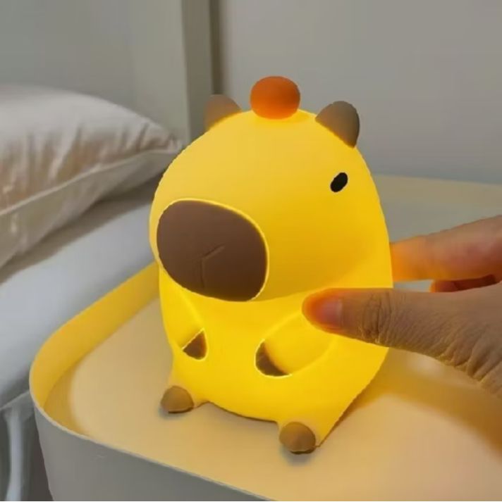 Silicone Capybara Night Lamp